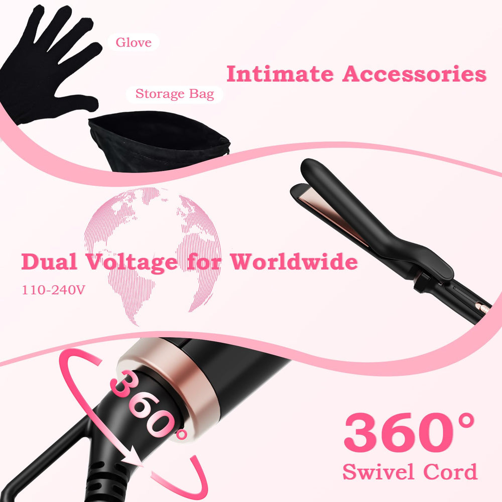 Ufree heat-resistant glove included enables safe barrel changes.