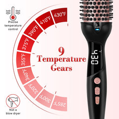 Ufree Ionic Thermal Brush delivers silky, smooth results with controlled heat