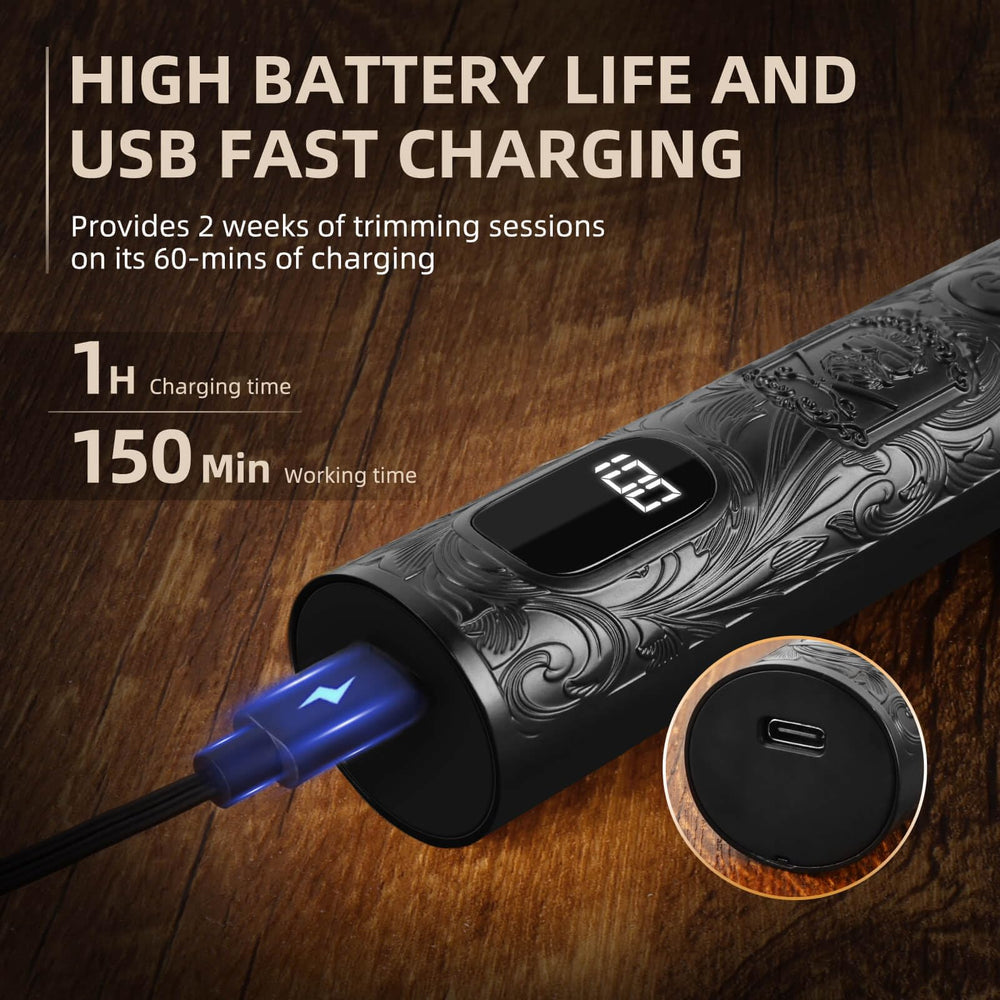 Ufree Metal body with steampunk look highlights durable premium feel