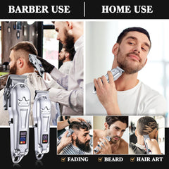 Ufree premium blades with deep groove design for thick hair.