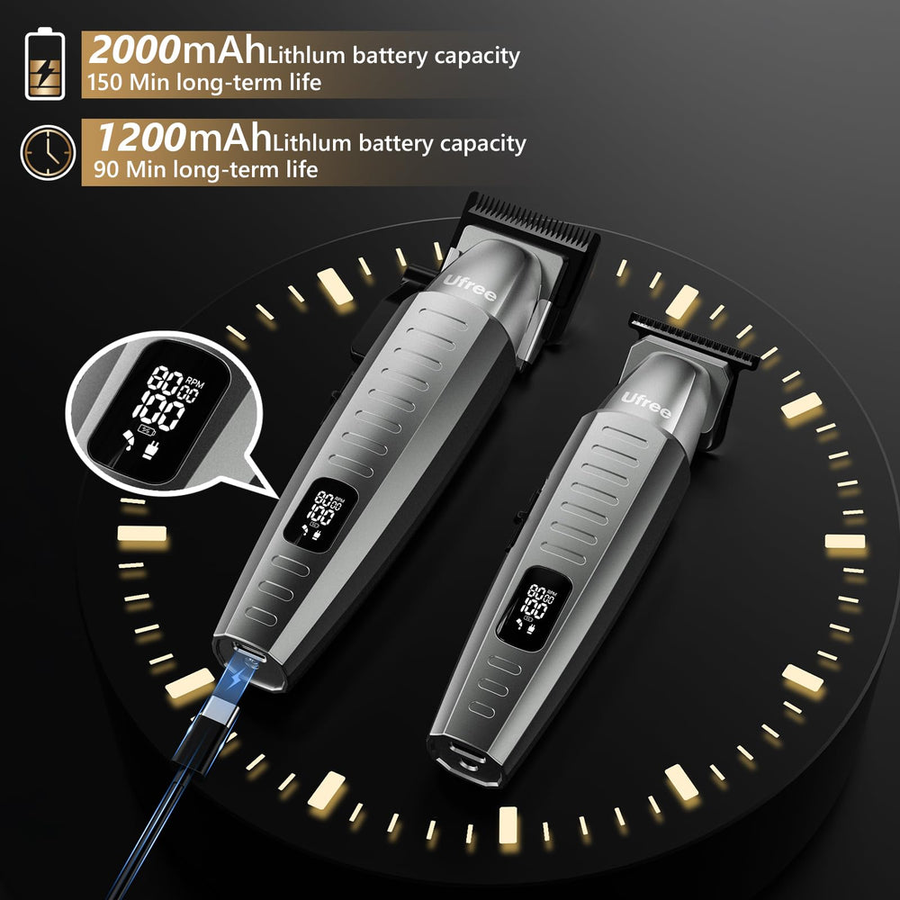Ufree DLC blade set delivers precise cuts with durable titanium steel.