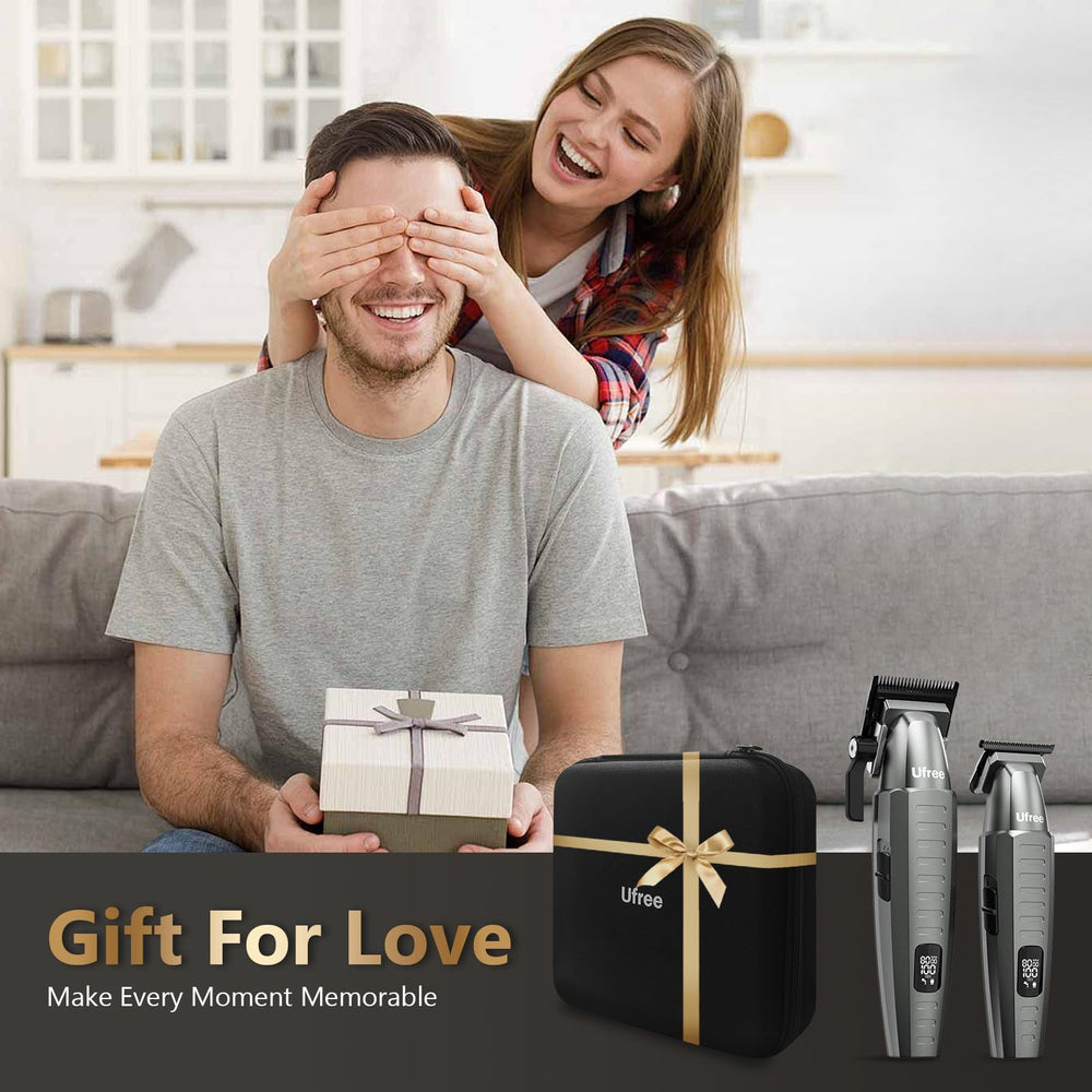 Ufree gift set presents a complete grooming solution for gifting.