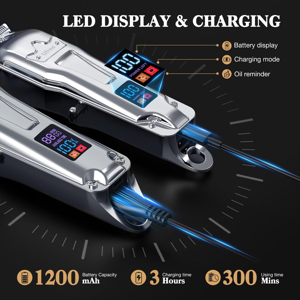 Ufree rechargeable kit with Type-C and DC charging options.