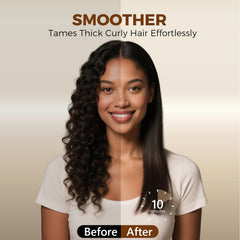 Ufree styling brush with ionic tech reducing frizz and boosting shine.