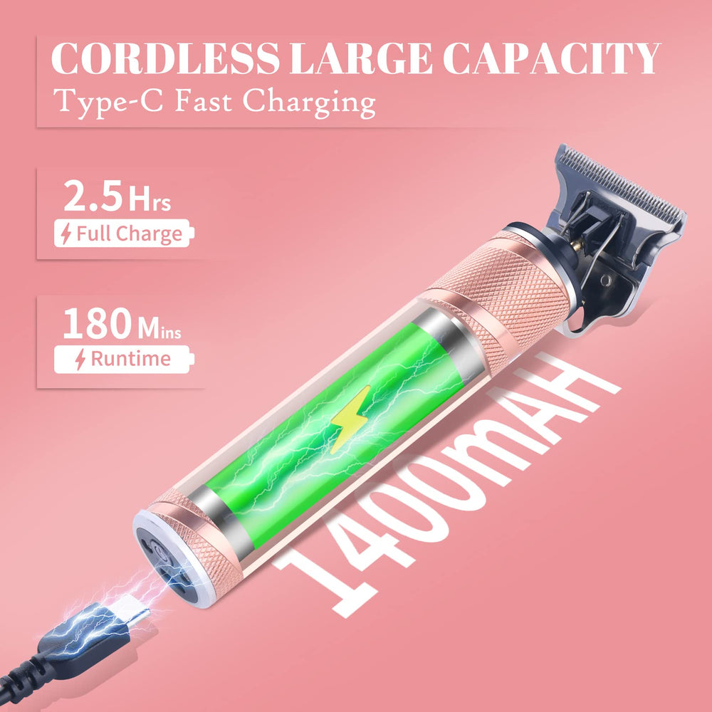 Ufree waterproof hair clippers for easy cleaning in the bathroom.