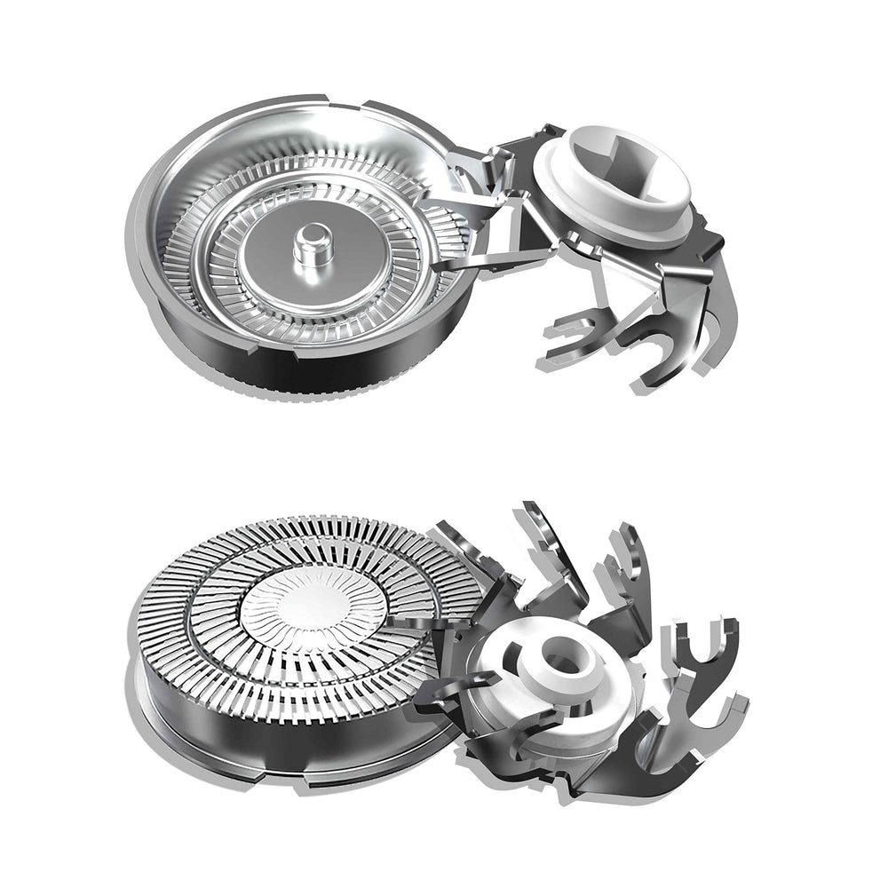 UICINOY precision 22mm diameter heads ensure snug fit and efficient shaving