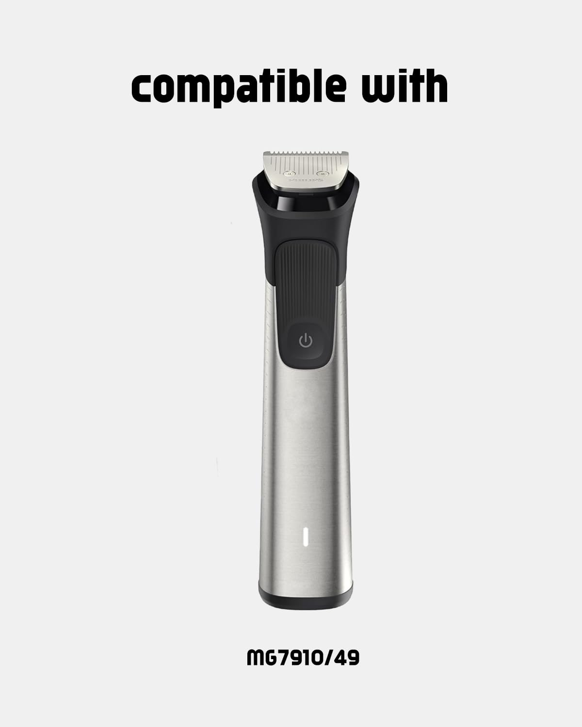 uijino mg7910-49 charger back view highlights compact design for travel