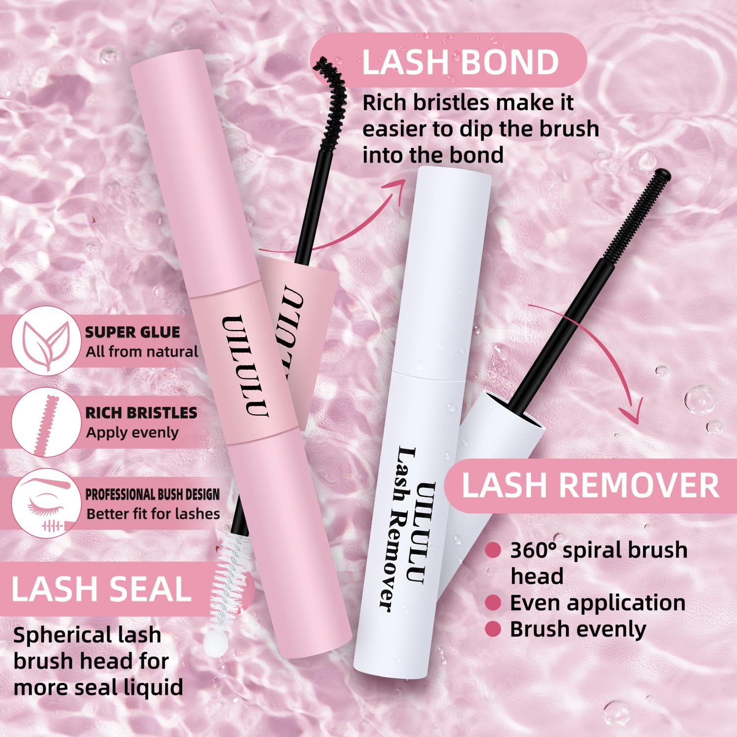 Uilulu DIY eyelash extension at home demonstration