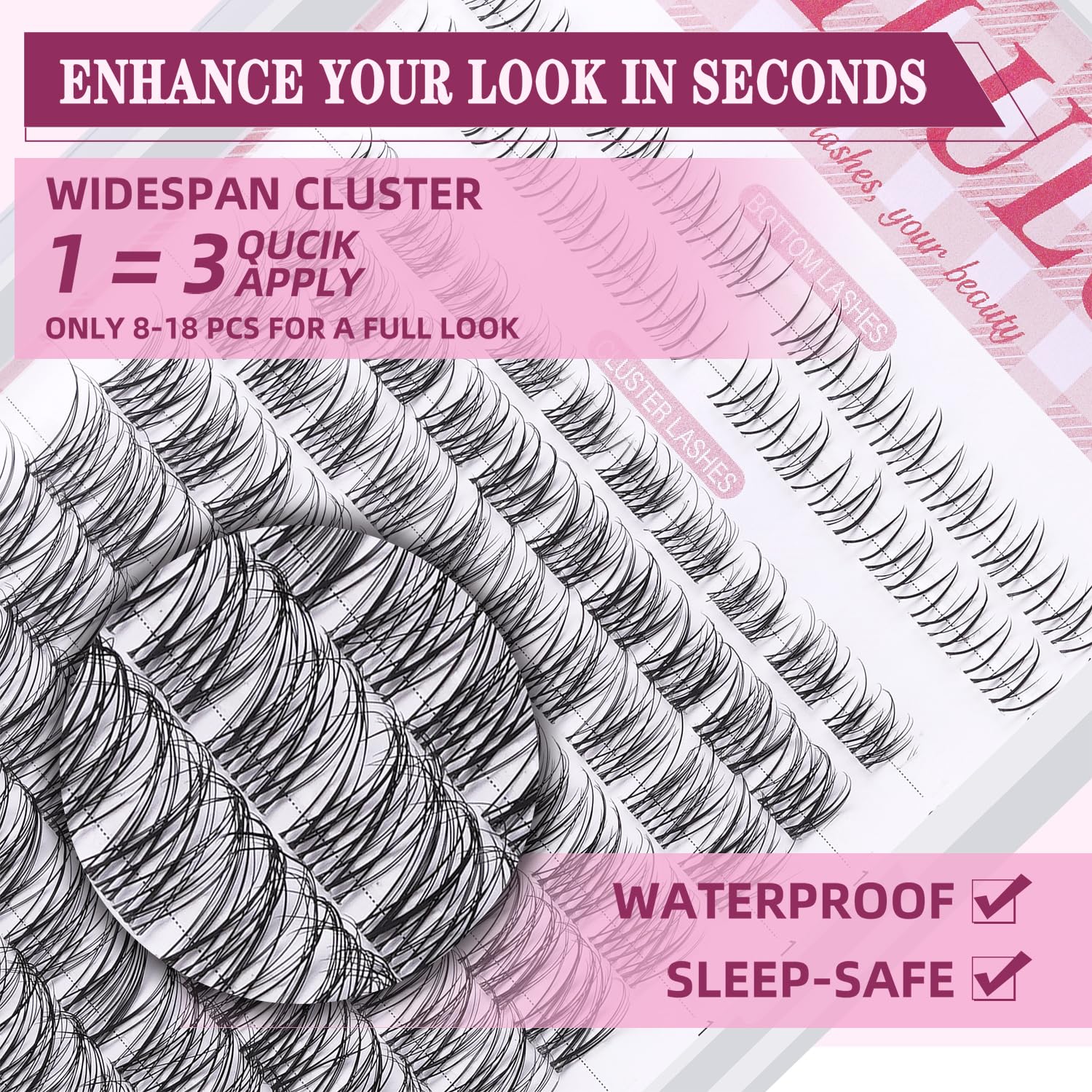 Uilulu lash bond and seal for secure hold