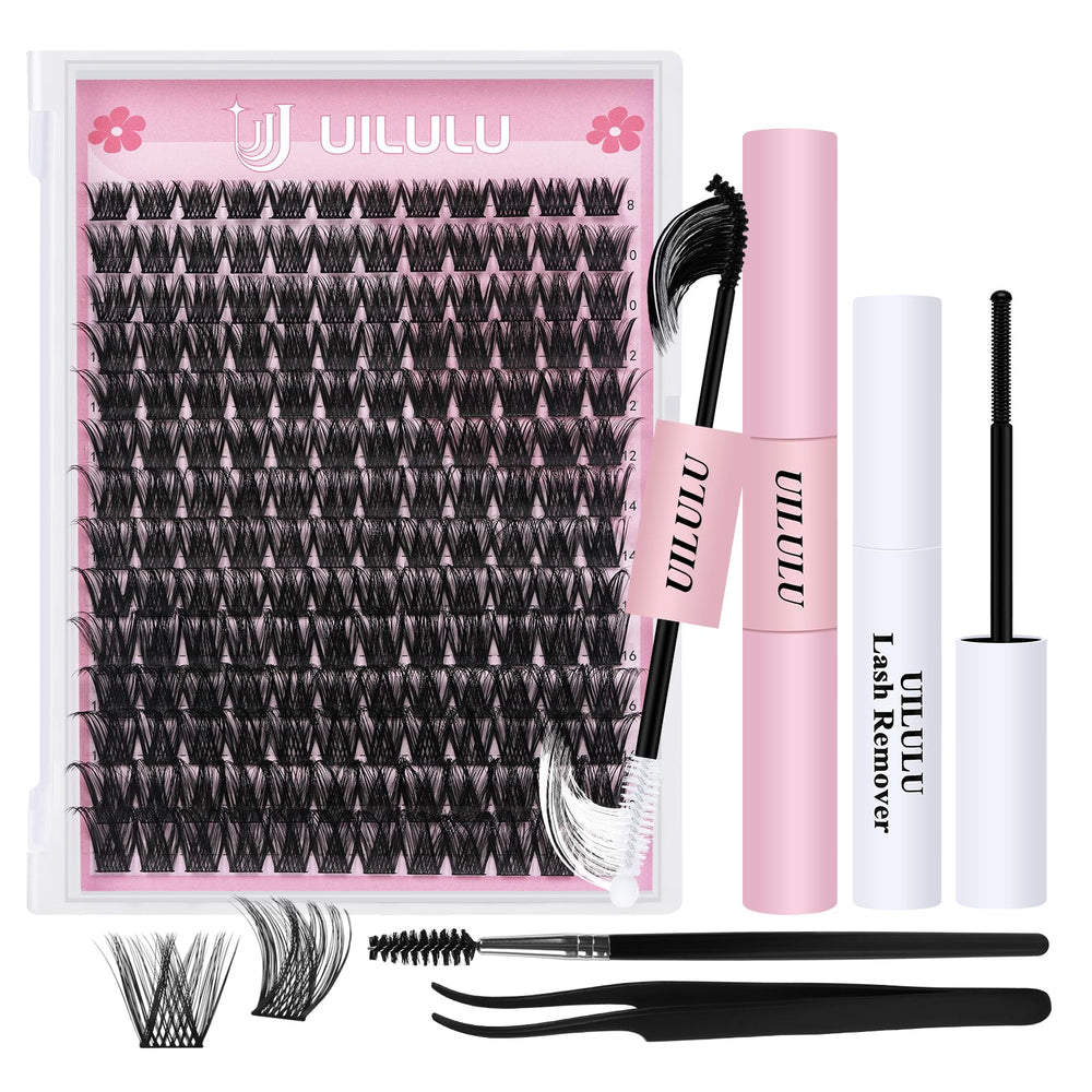 Uilulu Mixed-length 168-count lashes support versatile natural-to-dramatic looks.