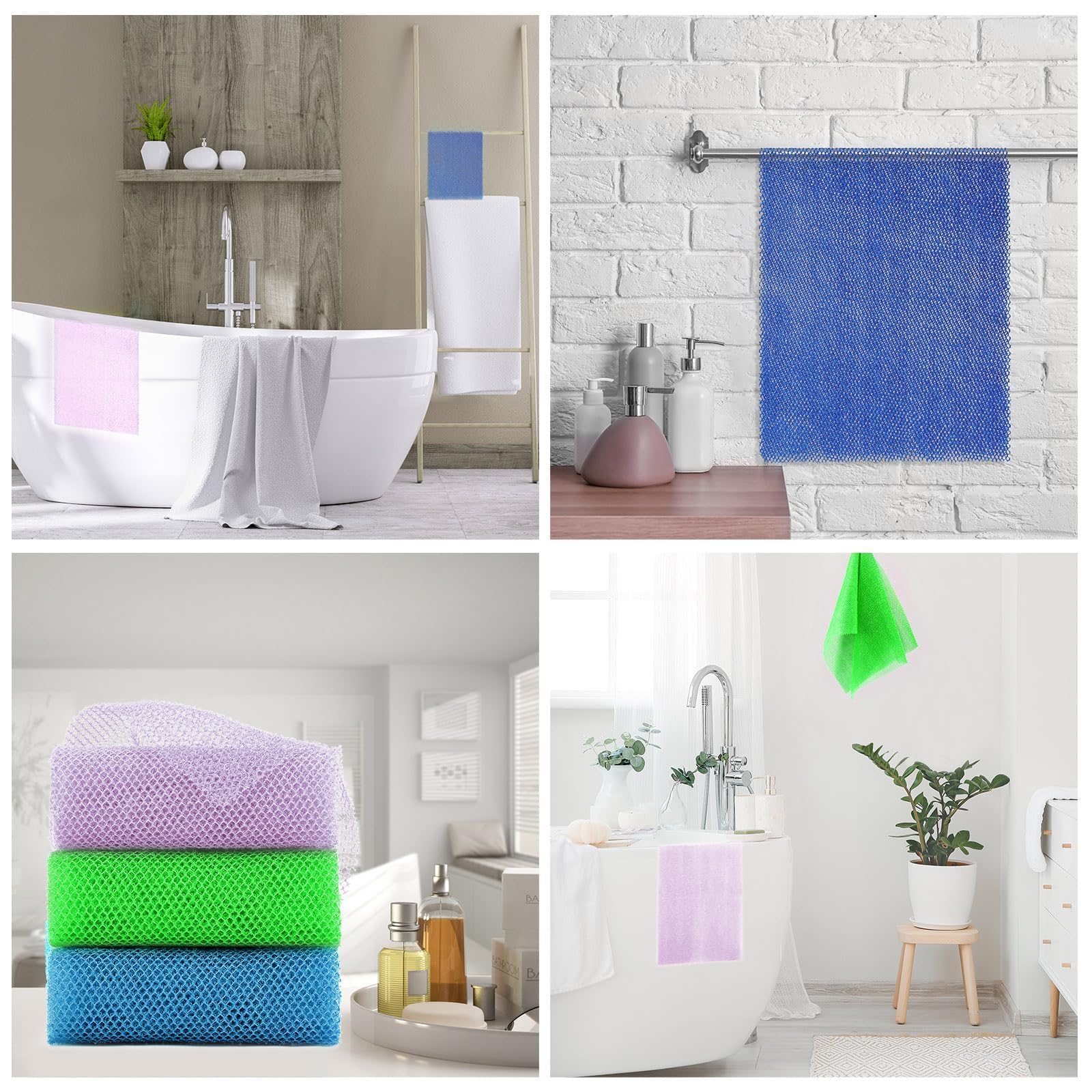 UJFQBH kitchen use net sponge for scrubbing pots and wiping countertops.