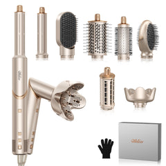 UKLISS 8in1 multi-styler shows quick-drying capability for busy mornings.