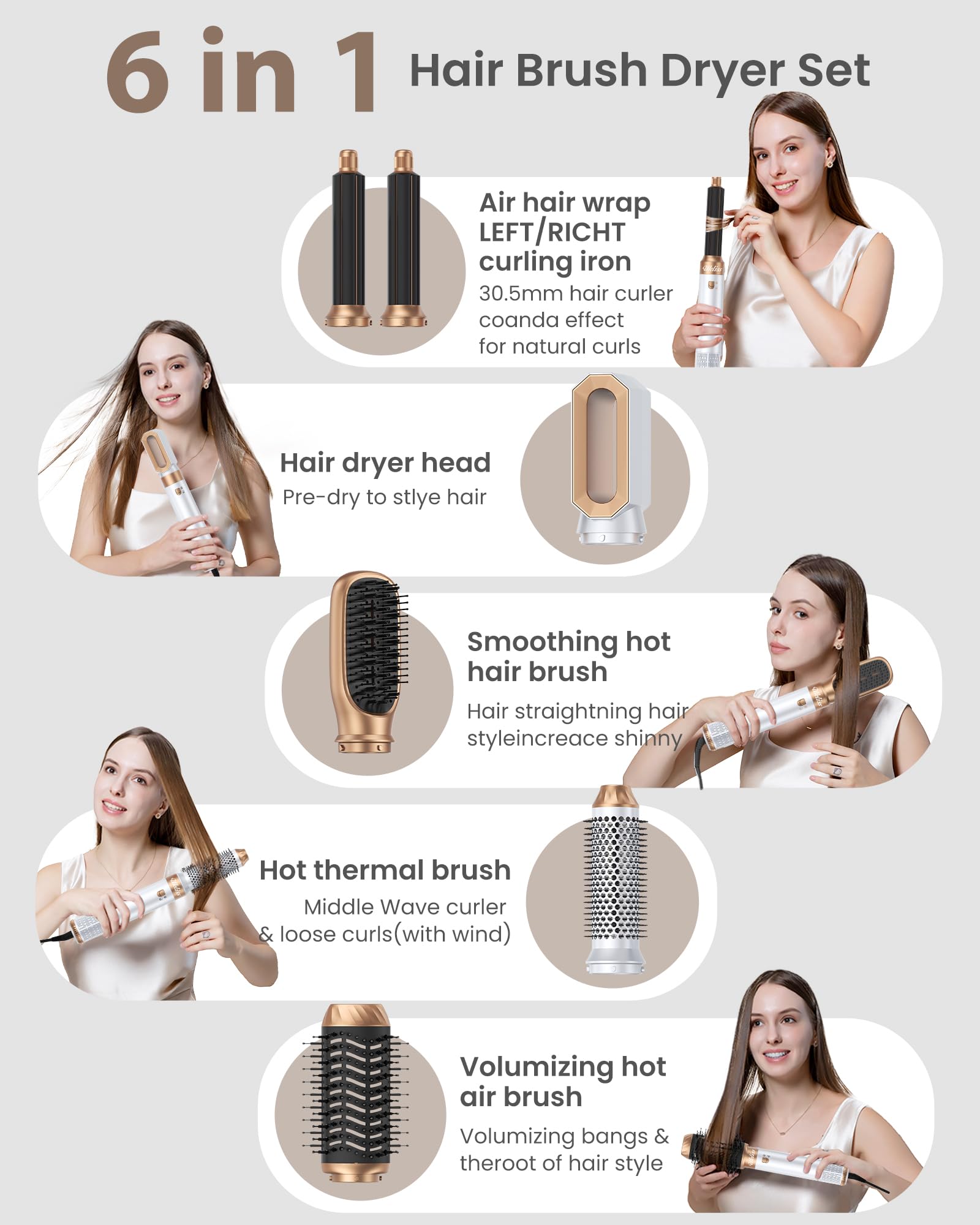 UKLISS 3-temp settings showing quick-dry performance for fine to normal hair
