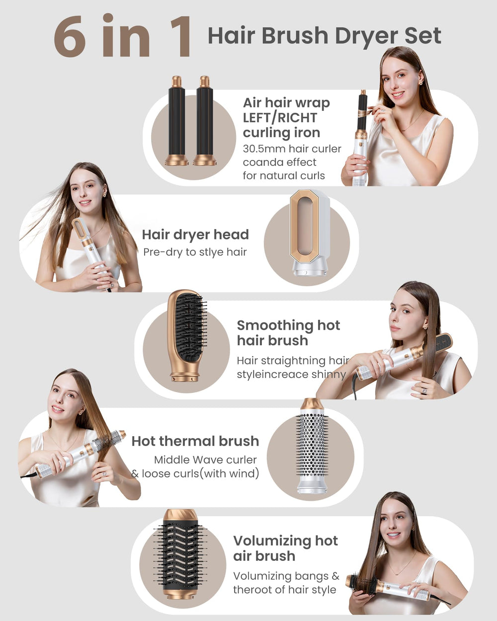 UKLISS 3-temp settings showing quick-dry performance for fine to normal hair