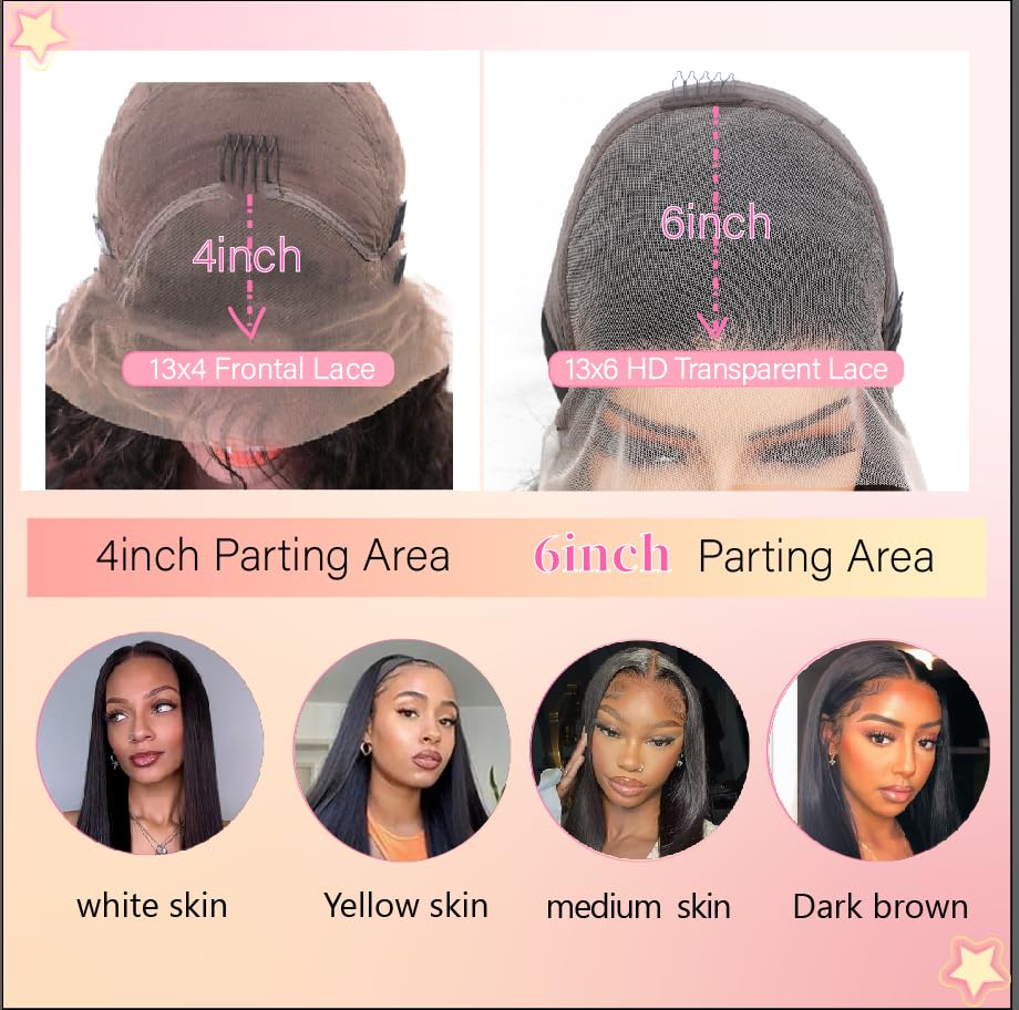 UKOWN straight human hair wig true to length and thickness