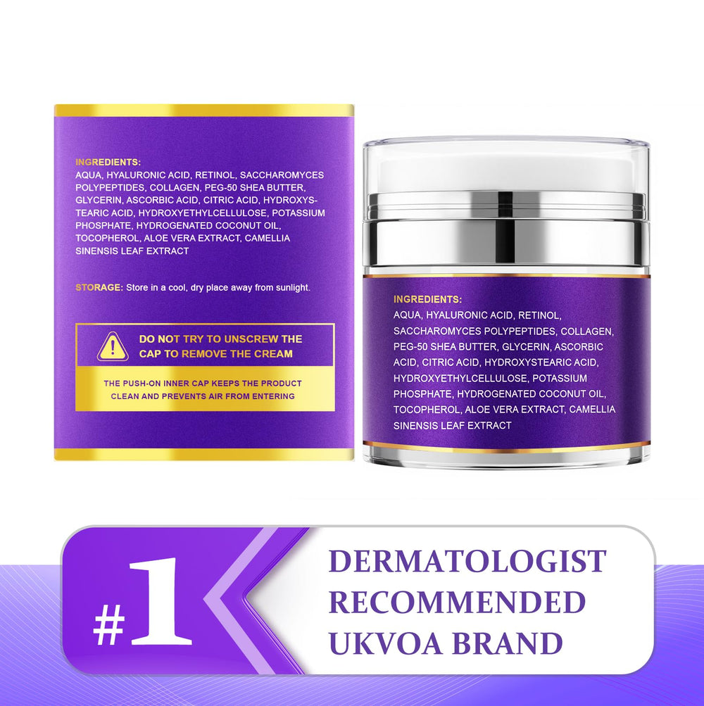 UKVOA 1.7 fl oz packaging on vanity for daily care.