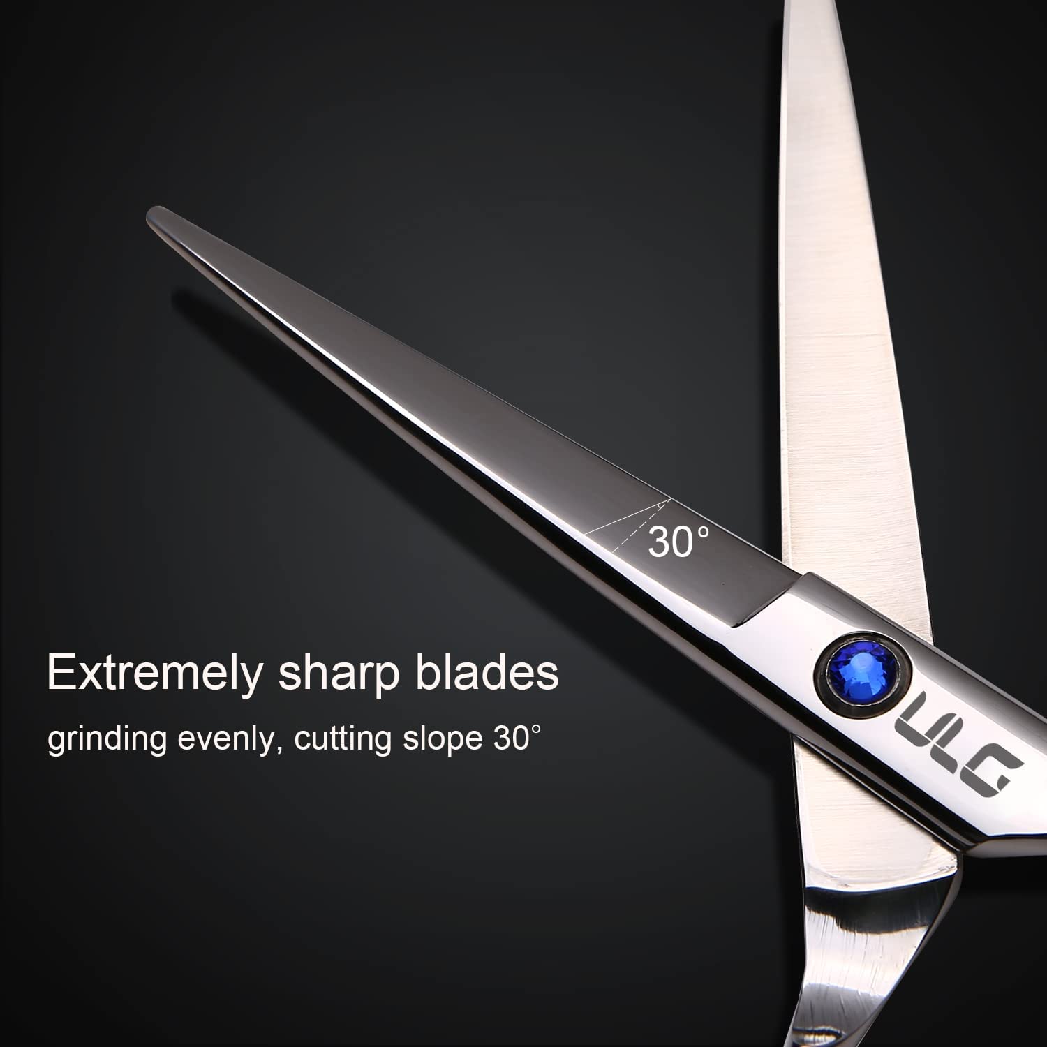 ULG 440C Japanese stainless steel maintains sharp edge for smooth slicing.