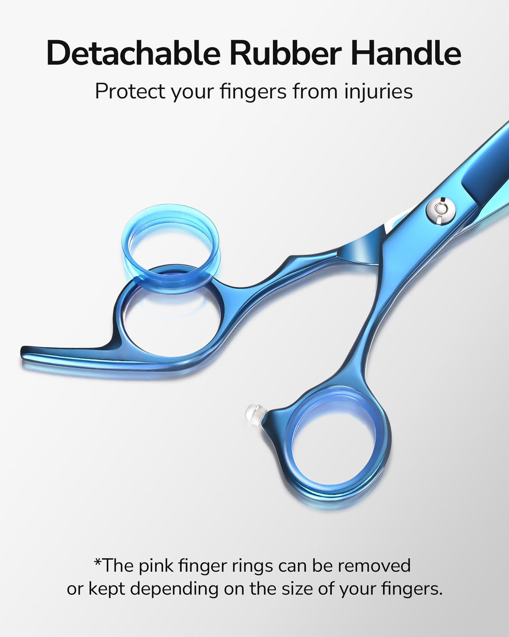 ULG 5-5-inch cutting scissors offer versatile use on all ages.