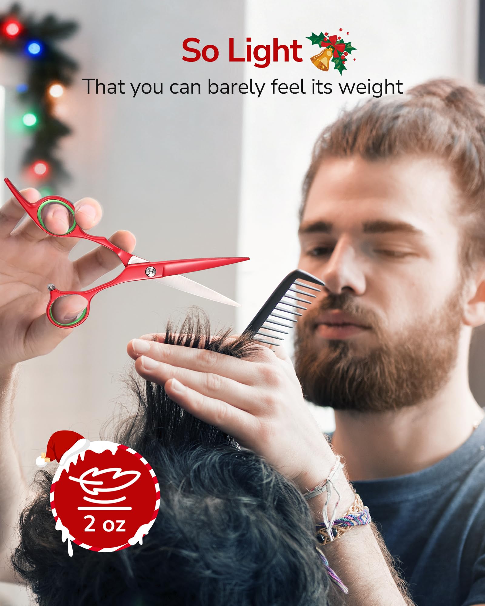 ULG built-in muffler reduces noise for calmer family haircuts