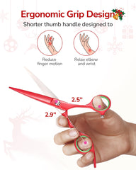 ULG Christmas Red Edition pivot detail with festive design and professional performance