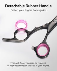 ULG hair cutting scissors blade 1-8 inch for controlled layering