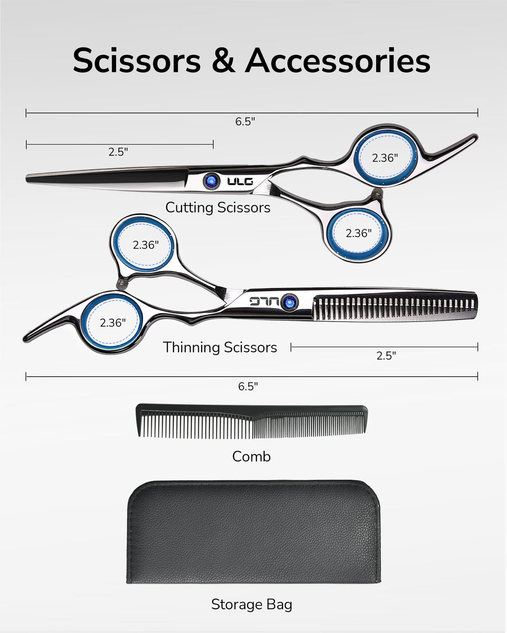 ULG open blade showcases sharp cutting performance.