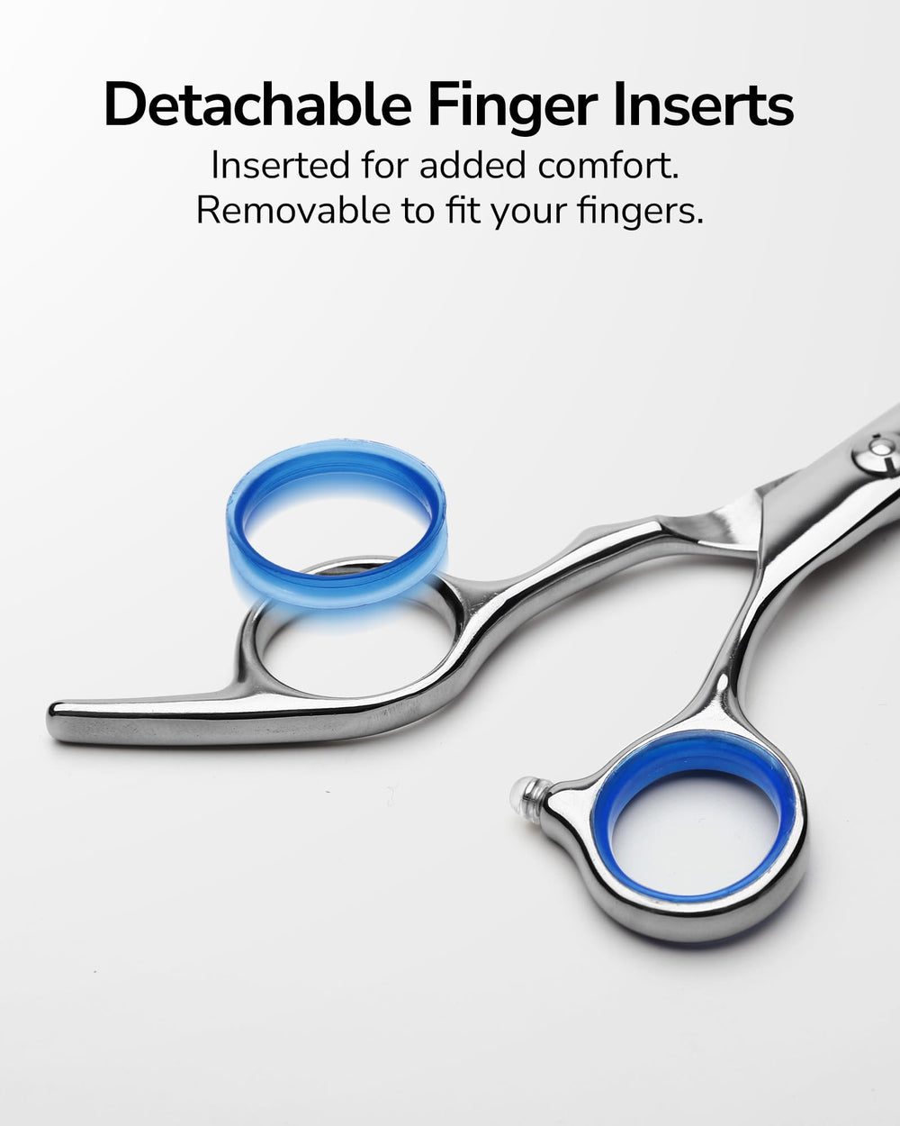 ULG hand-sharpened scissors offering smooth cuts and precise control.