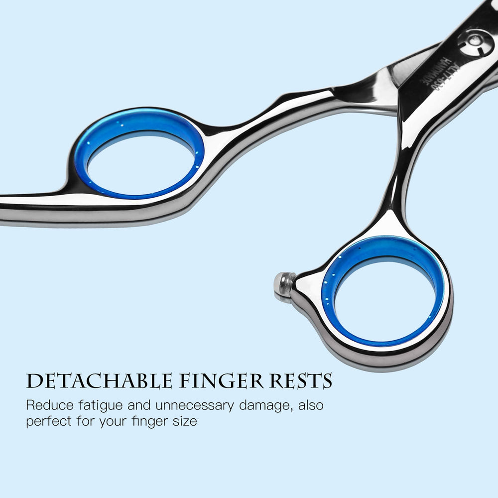 ULG texturizing shears help create layered looks with natural flow.
