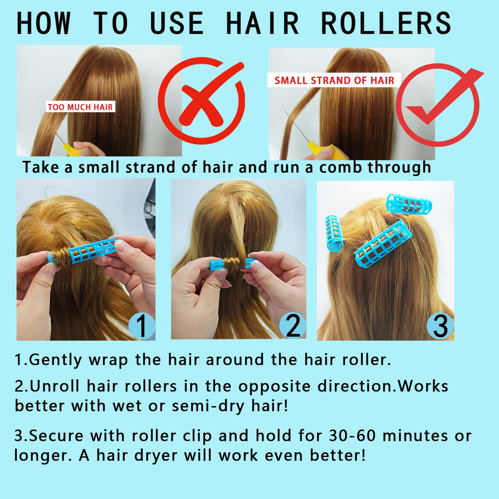 UlifeBetter 2.75x0.98 inch curler for defined curls