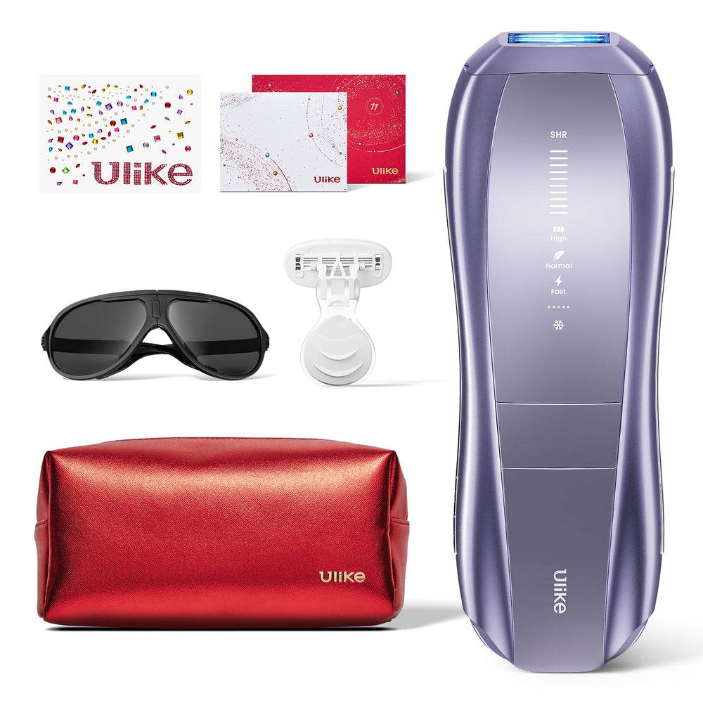 Ulike Air 10 device front view shows compact handheld design for convenient at-home use.