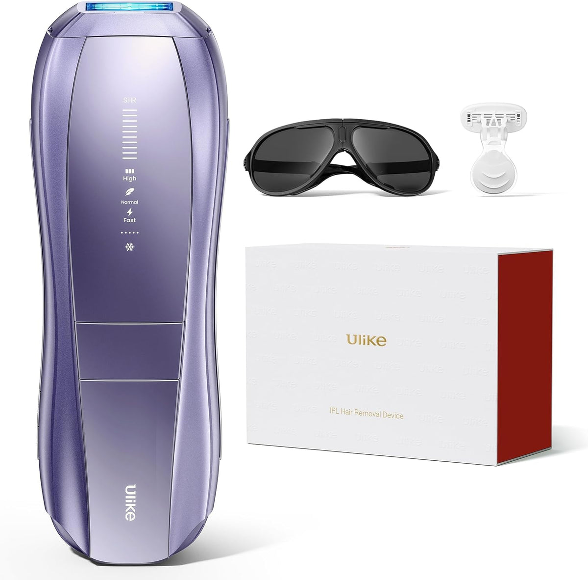 Ulike Air 10 device in hand for near-painless home hair removal