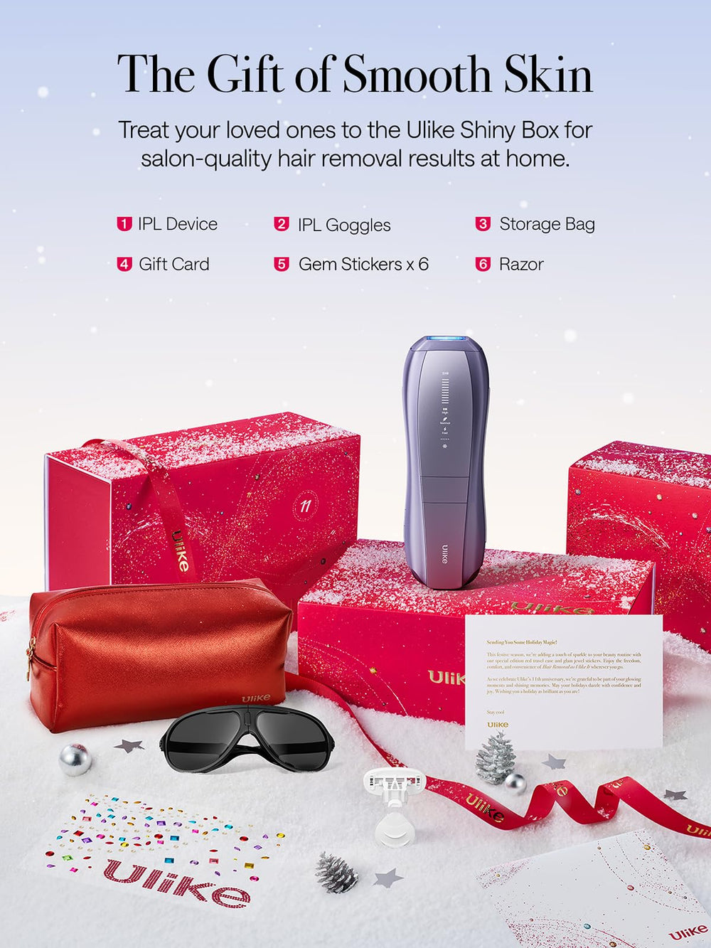 Ulike Air 10 ice-cooling system enables cooler, gentler sessions.