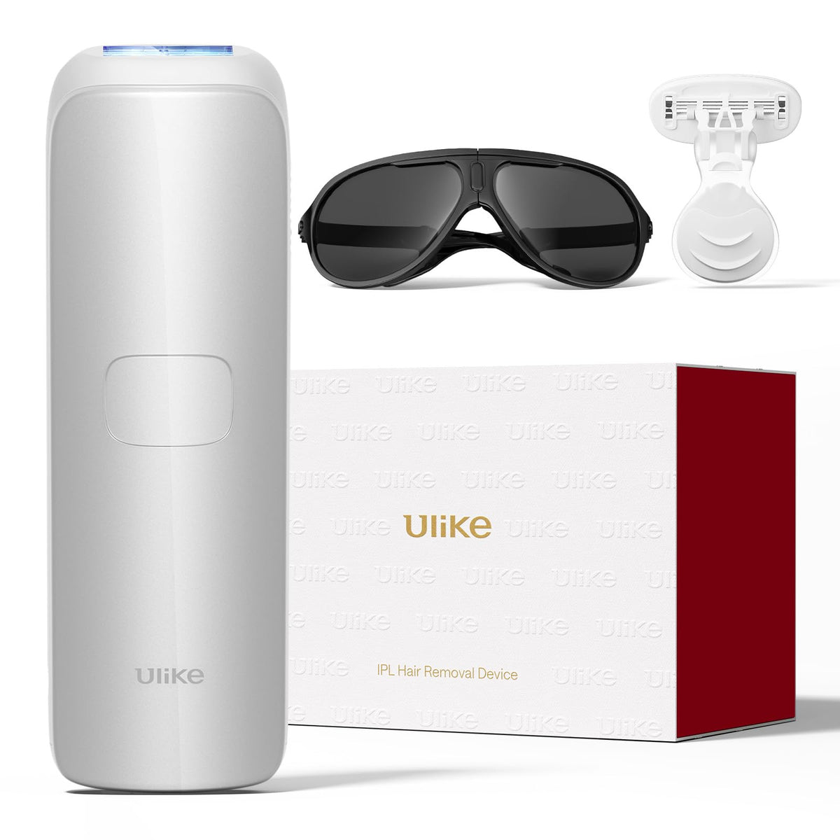 Ulike Air 3 front view with ice-cooling design for near-painless at-home hair removal