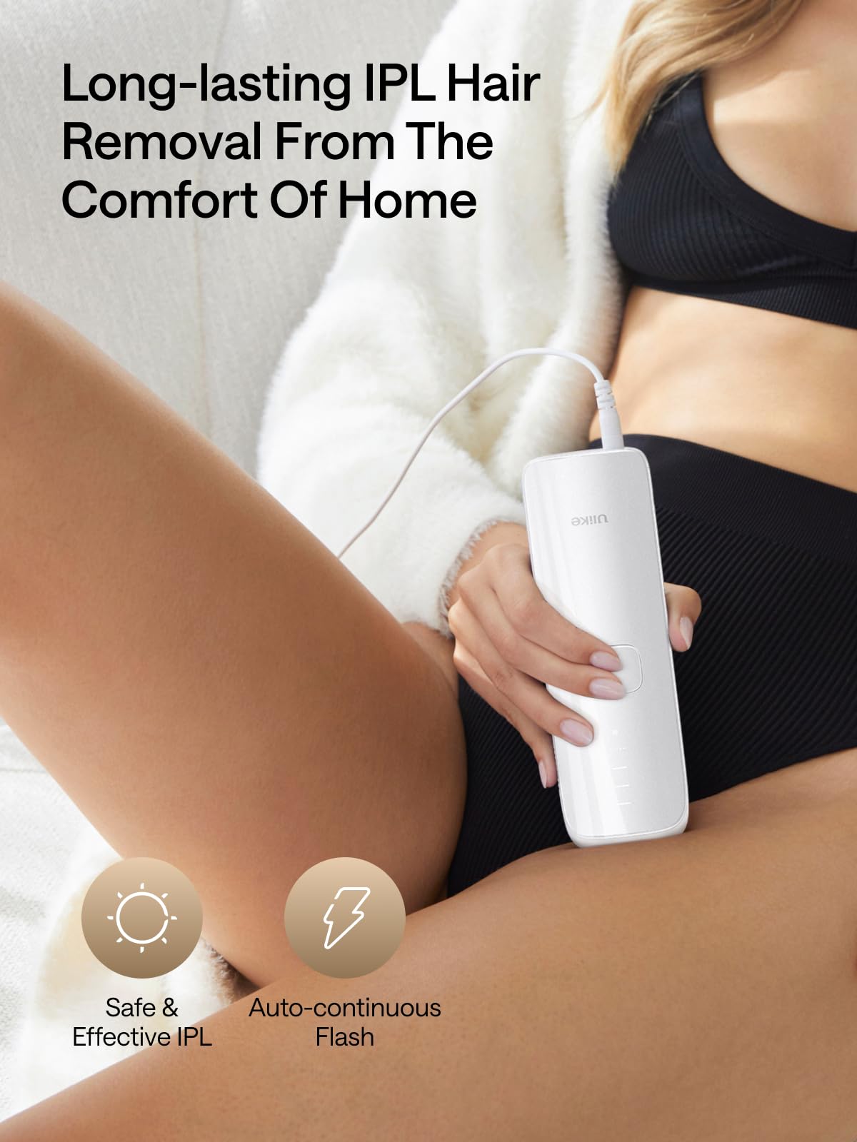Ulike Air 3 suitable for women and men at home hair removal