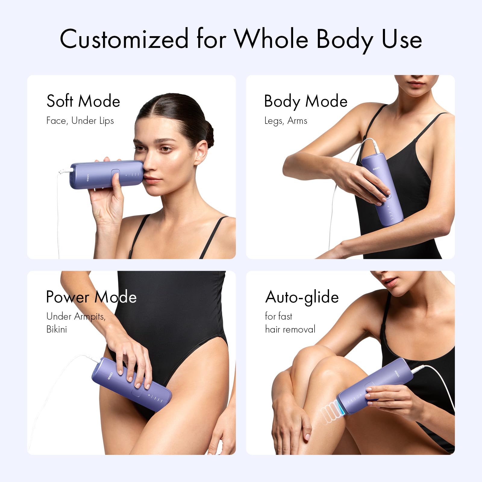 Ulike Air 3 three modes for customizable comfort and coverage.