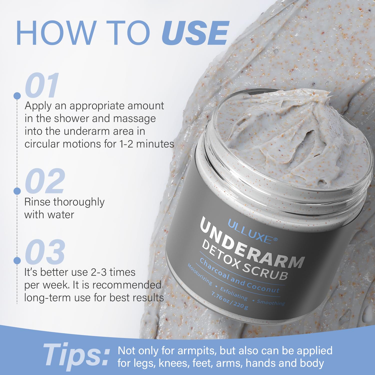 Ulluxe cruelty-free, sulfate-free formula label signals safe use