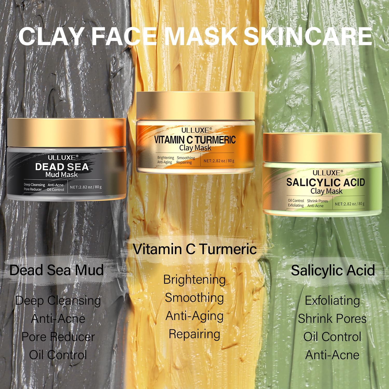 ULLUXE Mask brush included for easy, mess-free application.