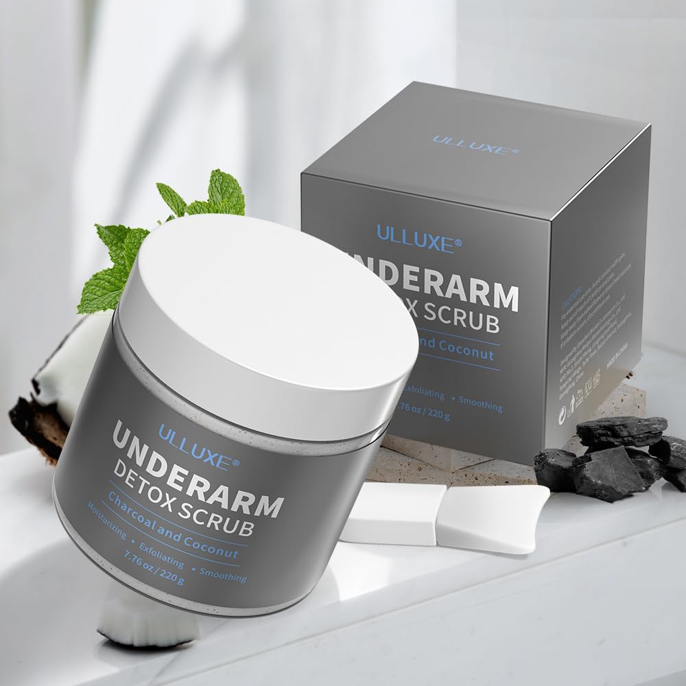 Ulluxe packaging on display communicates eco-friendly packaging and care