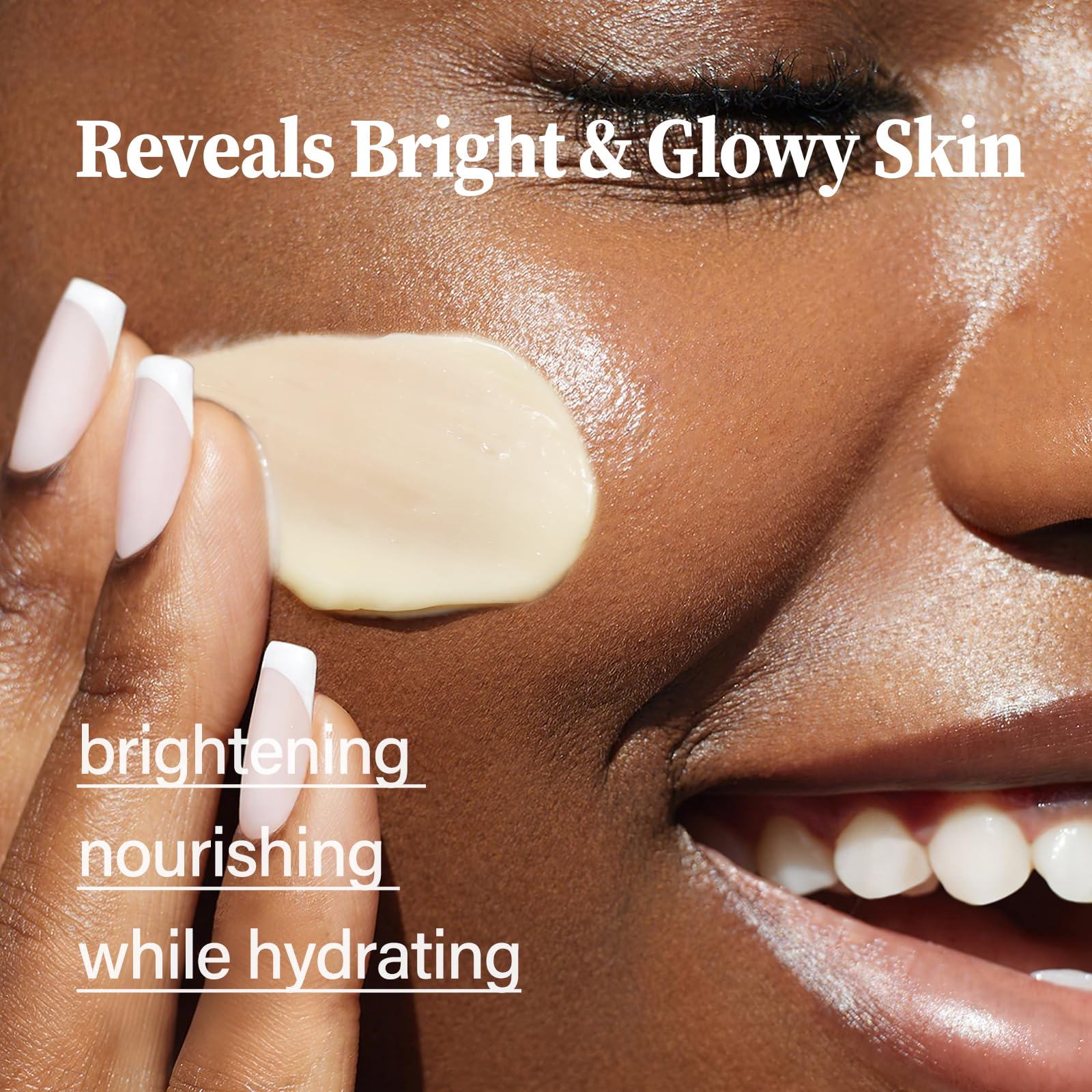 ulluxe Vitamin C face moisturizer jar packaging conveys premium vegan formula