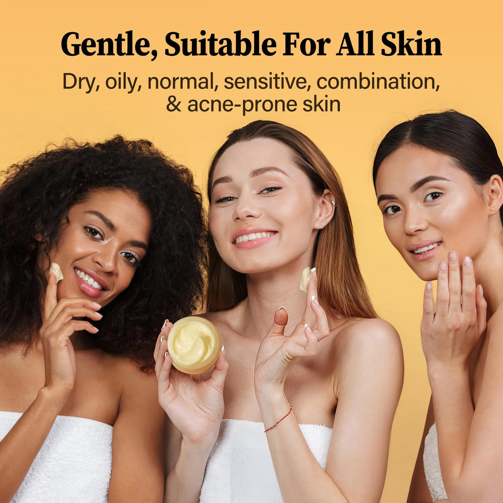ulluxe Vitamin C face moisturizer Niacinamide Squalane label emphasizes oil balance