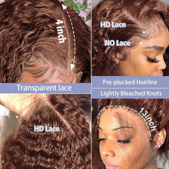 ULOVE HAIR 13x4 ear-to-ear lace front cap, comfortable fit with adjustable straps.