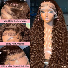 ULOVE HAIR pre-plucked baby-hair lace front, natural hairline emphasis for seamless parting.