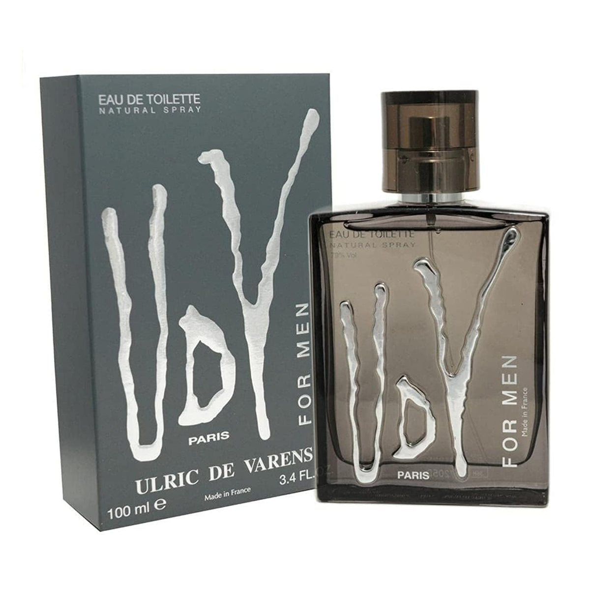Ulric de Varens Classic EDT bottle on a dresser for daily confidence