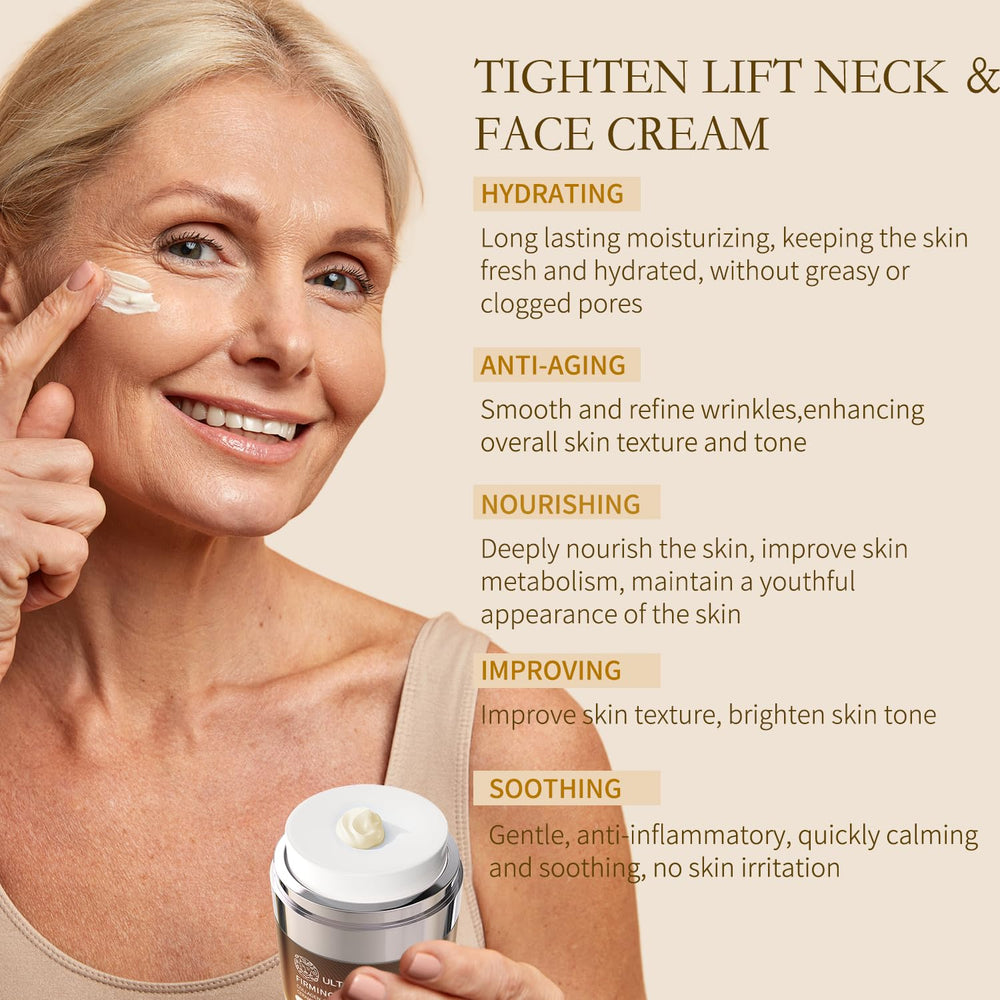 ULTIBELA ingredients retinol collagen honey highlight anti-aging care and skin renewal.