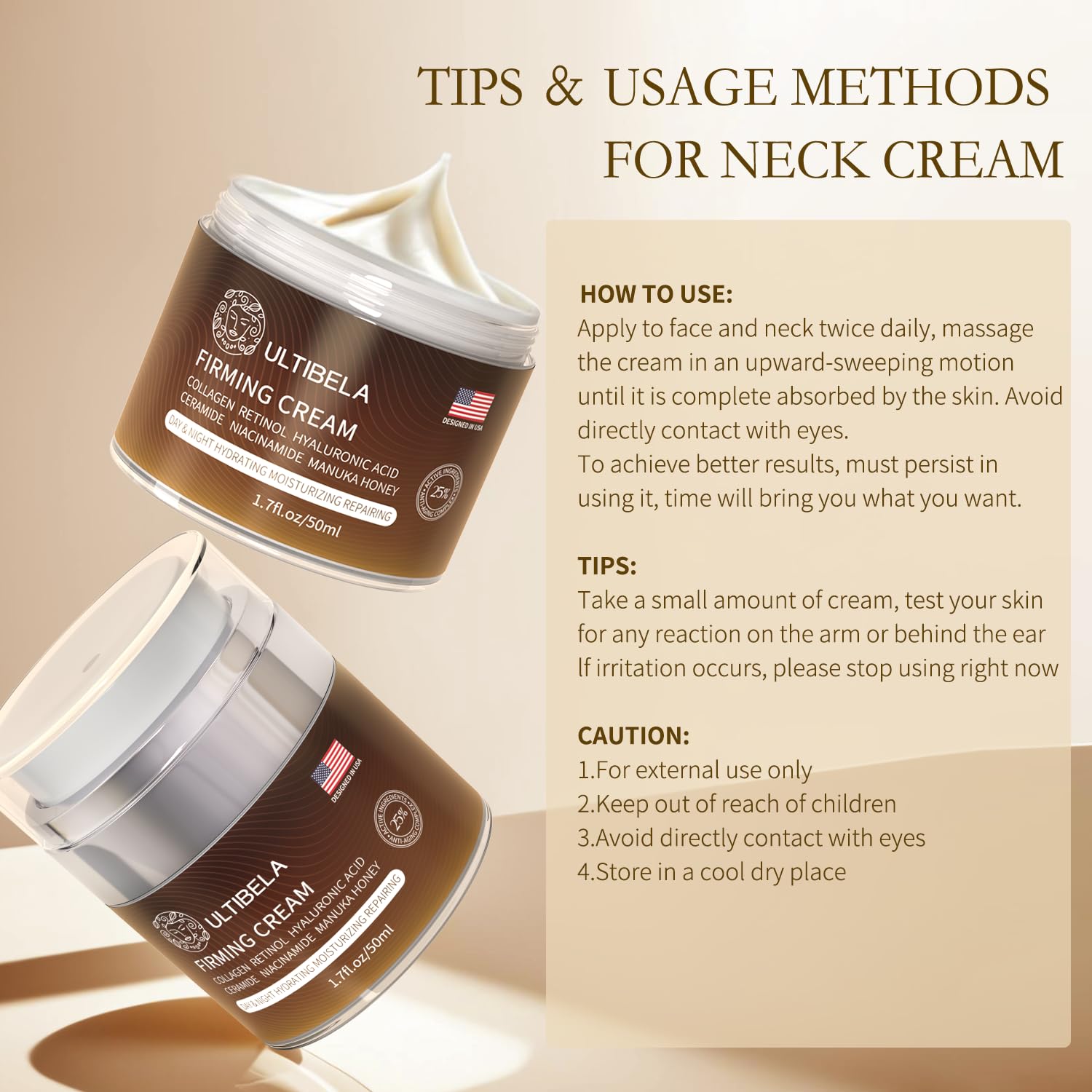 ULTIBELA niacinamide brightening image indicating radiant-toned skin.