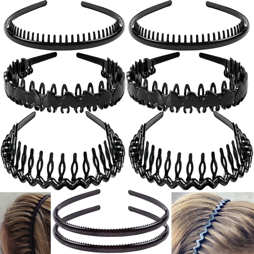 ULTIMUTE headbands 8-piece packaging showcases versatile daily styling options.