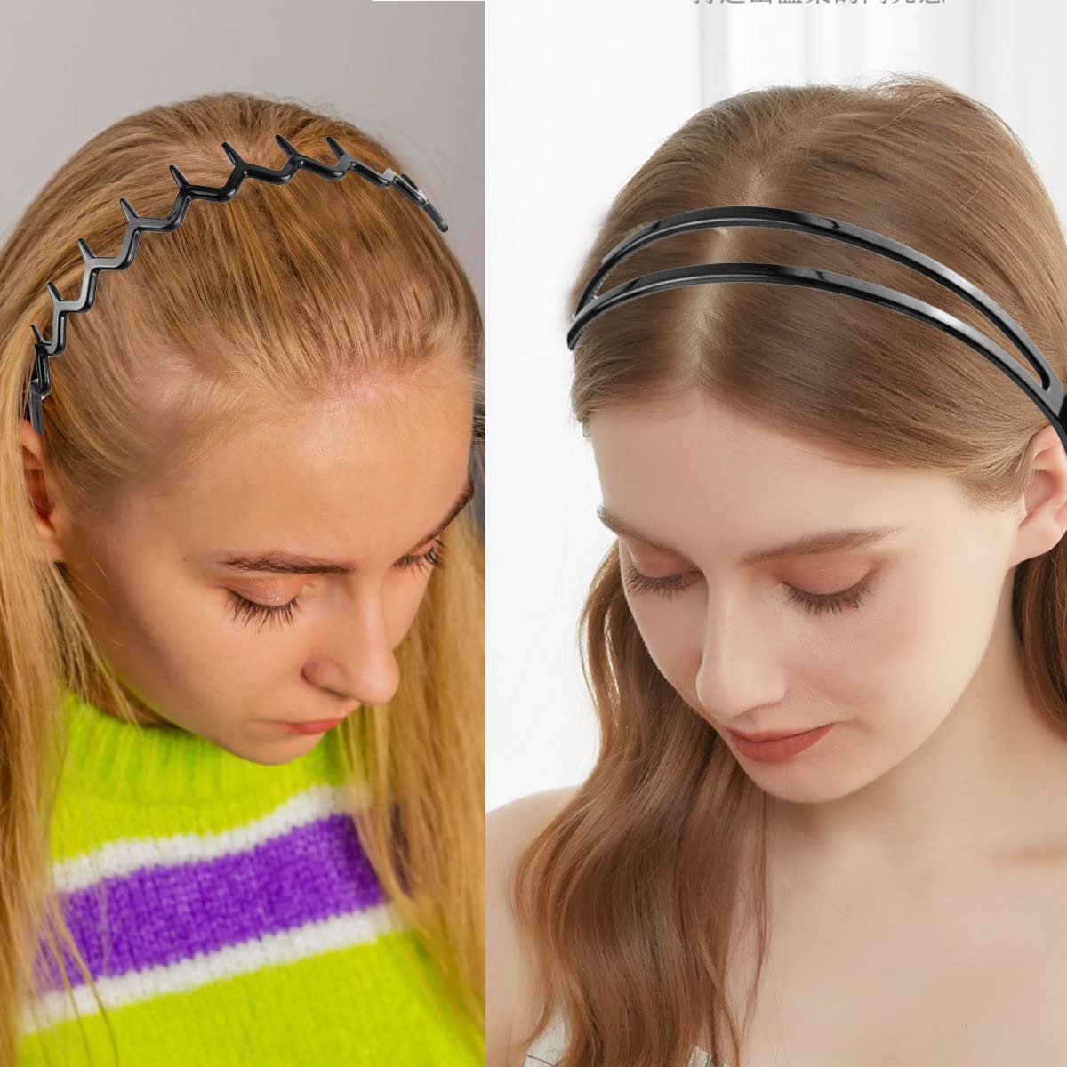 ULTIMUTE everyday headbands keep hair out of sight and tidy.