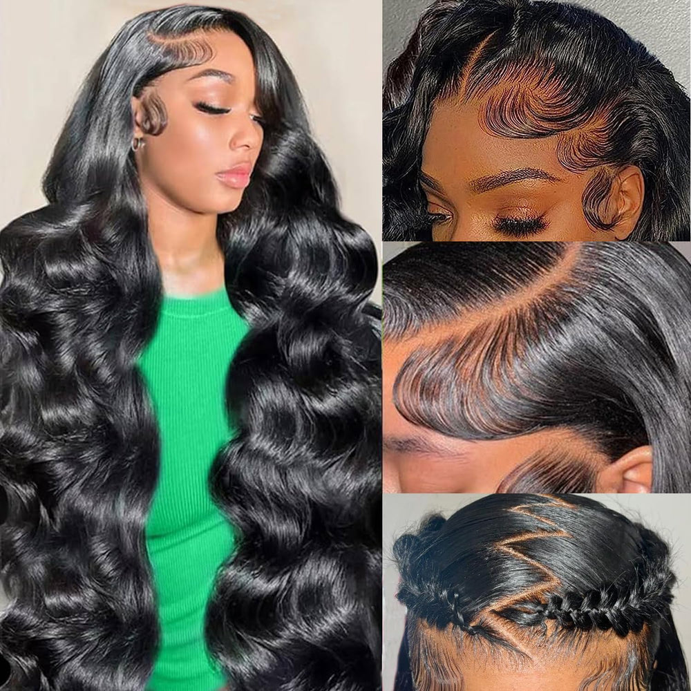 UltraFlower 32-inch body wave lace front wig showcases long length and natural movement for daily wear