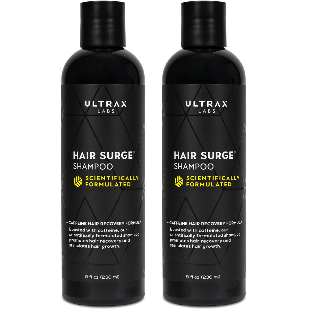 Ultrax Labs Hair Growth Shampoo bottle front view showing premium packaging and scalp-nourishing formula