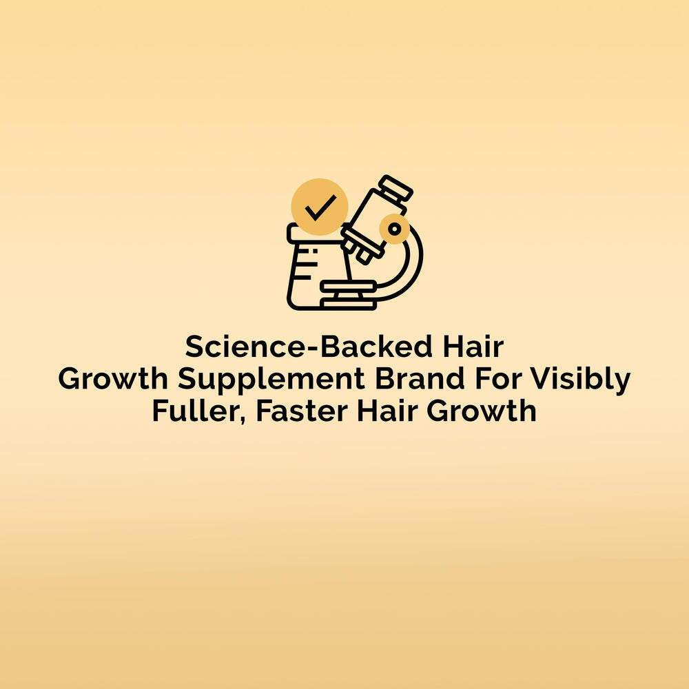 Ultrax Labs Hair Rush packaging box showcases comprehensive hair support